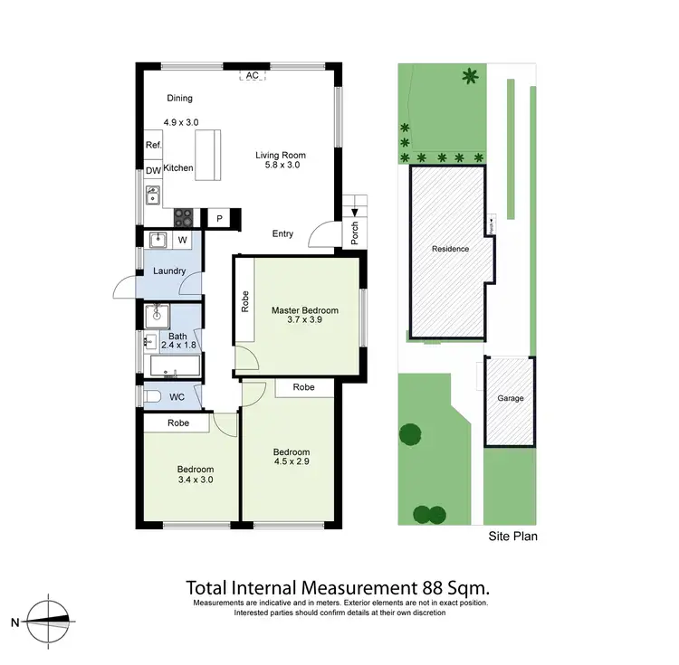 Floorplan of Homely house listing, 22 Hook Street, Altona Meadows VIC 3028