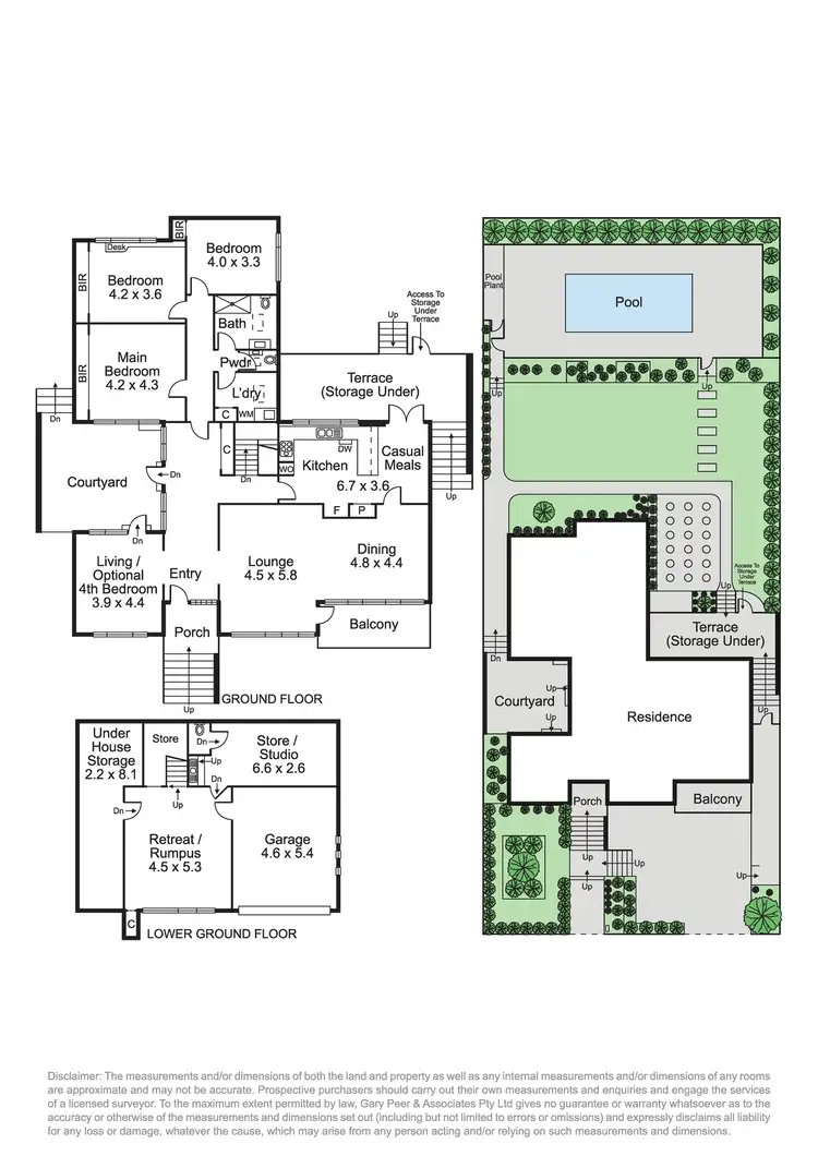 Floorplan of Homely house listing, 32 Aroona Road, Caulfield North VIC 3161