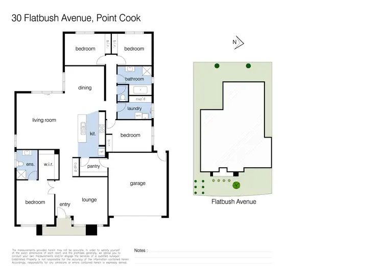 Floorplan of Homely house listing, 30 Flatbush Avenue, Point Cook VIC 3030