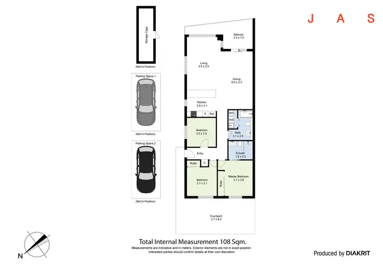 Floorplan of Homely apartment listing, 5/6 Horizon Drive, Maribyrnong VIC 3032