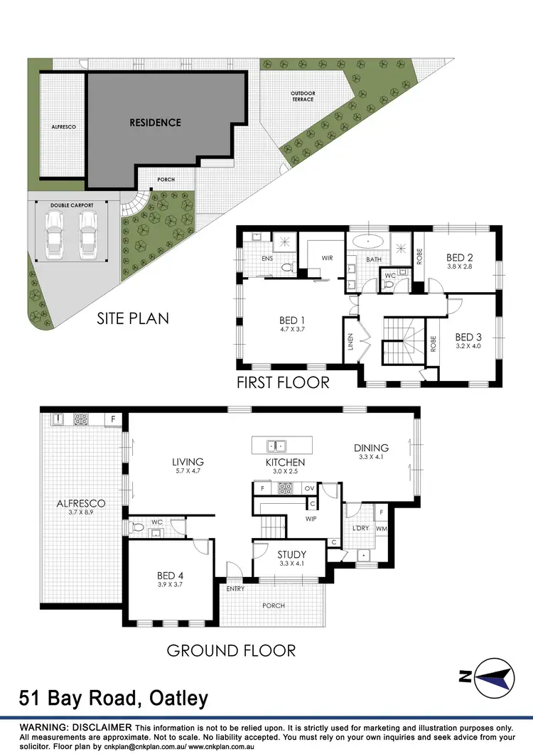 Floorplan of Homely house listing, 51 Bay Road, Oatley NSW 2223