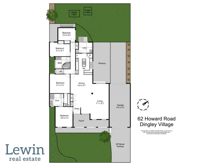Floorplan of Homely house listing, 62 Howard Road, Dingley Village VIC 3172