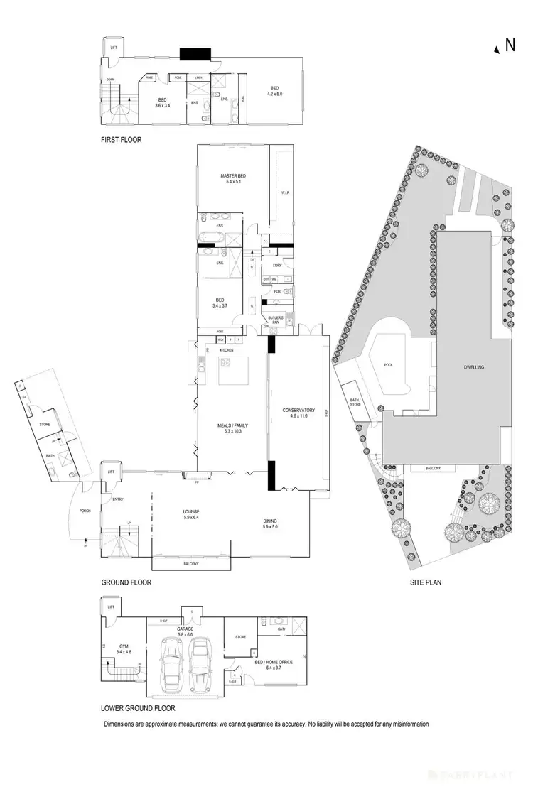 Floorplan of Homely house listing, 303 The Boulevard, Ivanhoe East VIC 3079