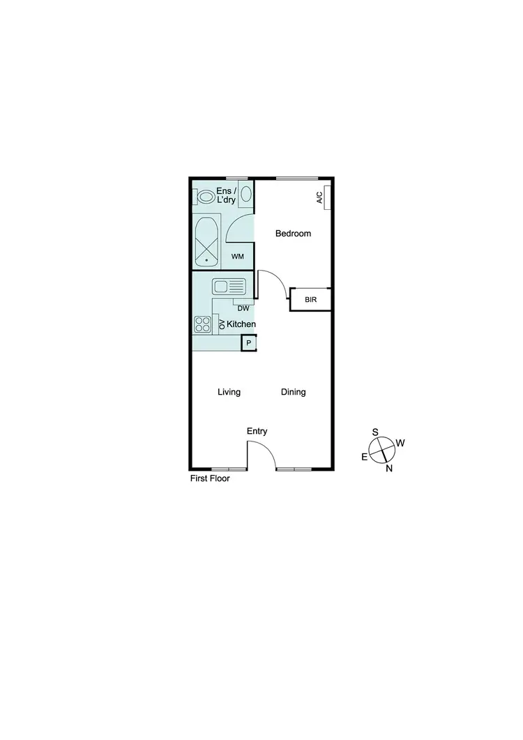 Floorplan of Homely apartment listing, 2/42 Eastbourne Street, Windsor VIC 3181