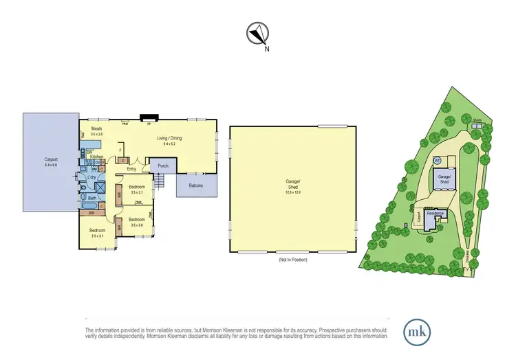 Floorplan of Homely house listing, 355 Kangaroo Ground Warrandyte Road, Kangaroo Ground VIC 3097