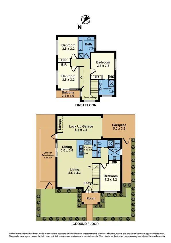 Floorplan of Homely house listing, 17 Bunbury Street, Newport VIC 3015
