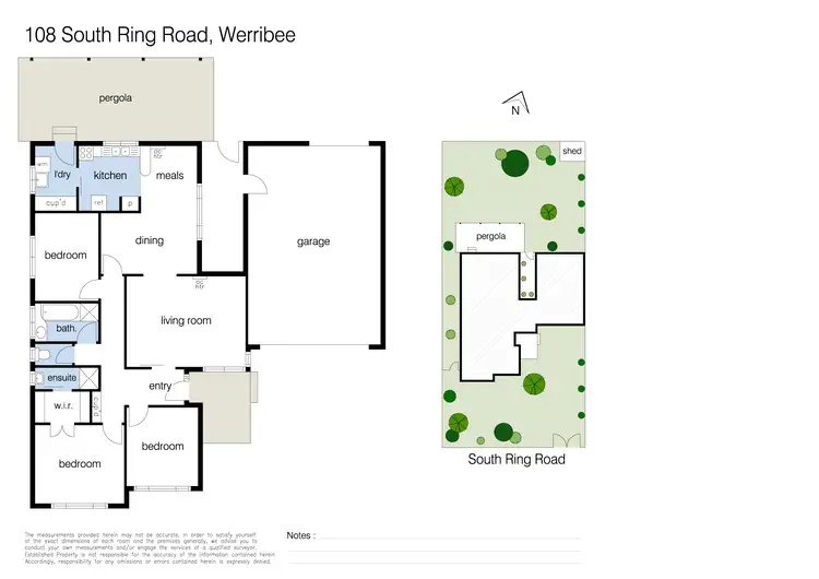 Floorplan of Homely house listing, 108 South Ring Road, Werribee VIC 3030