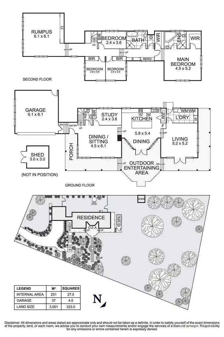 Floorplan of Homely house listing, 5 Roselillian Court, Warrandyte VIC 3113
