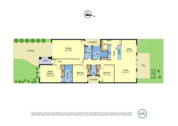 Floorplan of Homely house listing, 11 Journey Avenue, Doreen VIC 3754