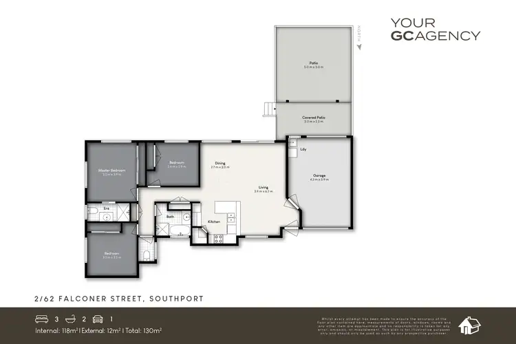 Floorplan of Homely house listing, 2/62 Falconer Street, Southport QLD 4215