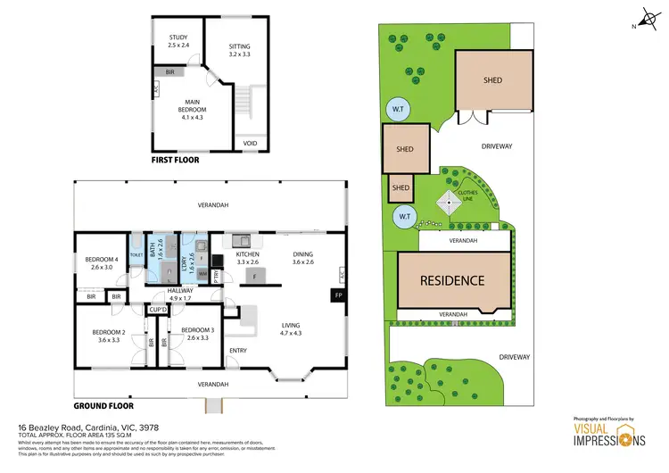 Floorplan of Homely house listing, 16 Beazley Road, Cardinia VIC 3978