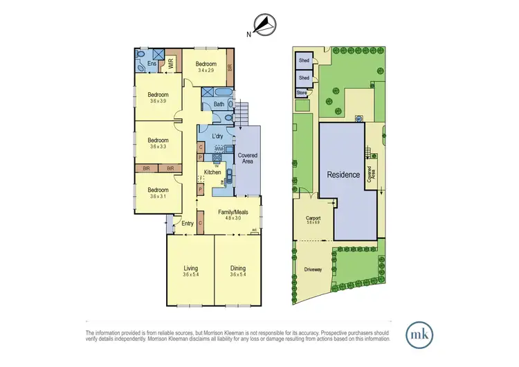 Floorplan of Homely house listing, 97 Narina Way, Epping VIC 3076