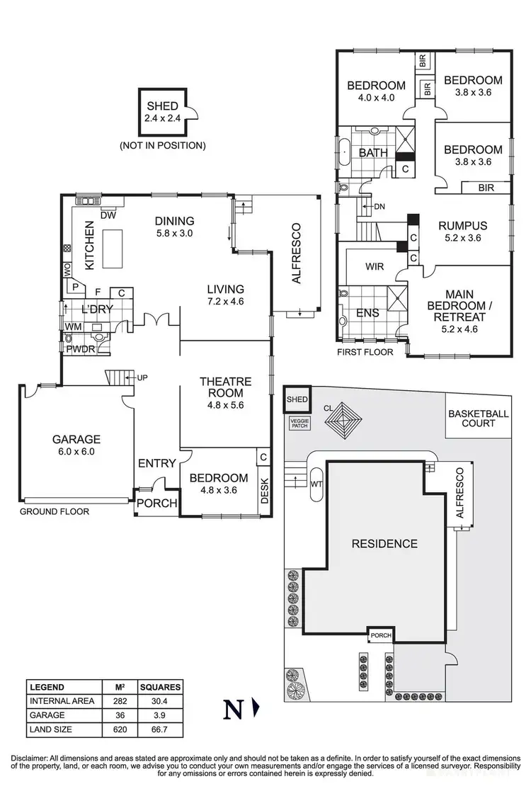 Floorplan of Homely house listing, 42 Bridgeford Avenue, Blackburn North VIC 3130
