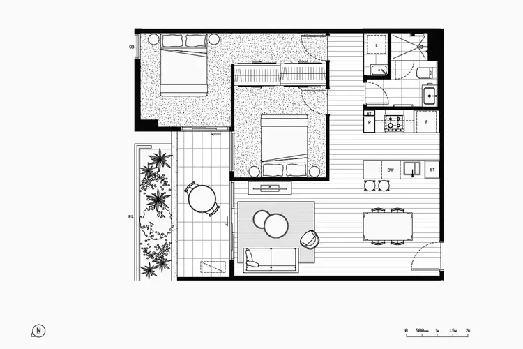 Floorplan of Homely apartment listing, 104/399 Manningham Road, Doncaster VIC 3108
