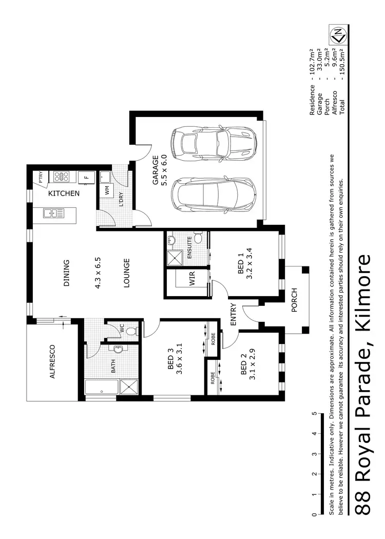 Floorplan of Homely house listing, 88 Royal Parade, Kilmore VIC 3764