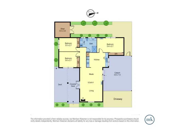 Floorplan of Homely house listing, 1/17 Macmeikan Street, Whittlesea VIC 3757