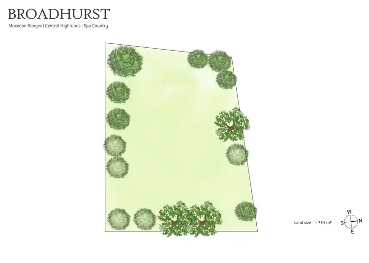 Floorplan of Homely land listing, 28B Table Hill Road, Daylesford VIC 3460