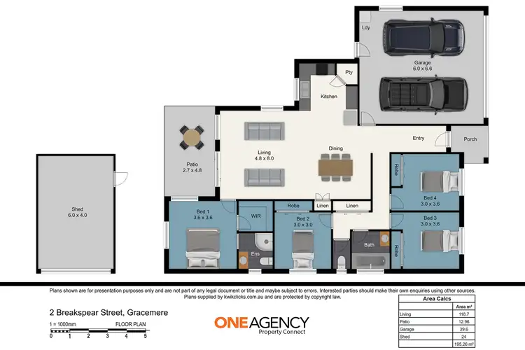 Floorplan of Homely house listing, 2 Breakspear Street, Gracemere QLD 4702
