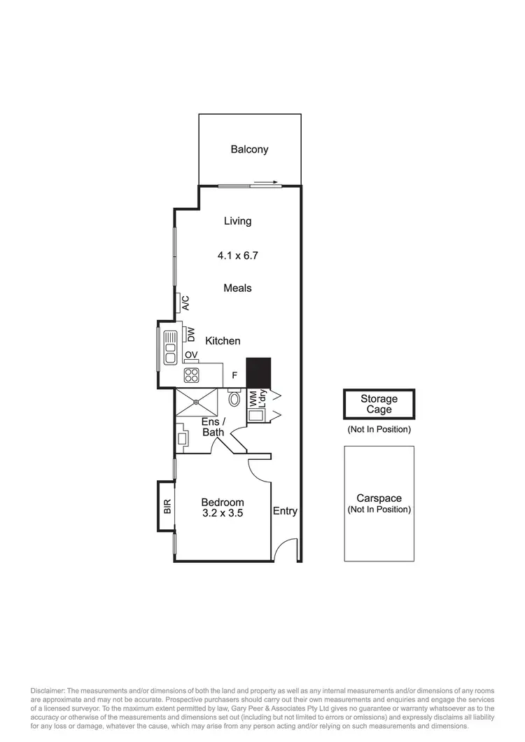 Floorplan of Homely apartment listing, 11/45 Rosstown Road, Carnegie VIC 3163