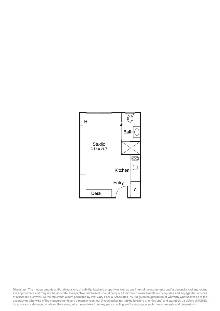 Floorplan of Homely apartment listing, 8/15 Hawthorn Road, Caulfield North VIC 3161
