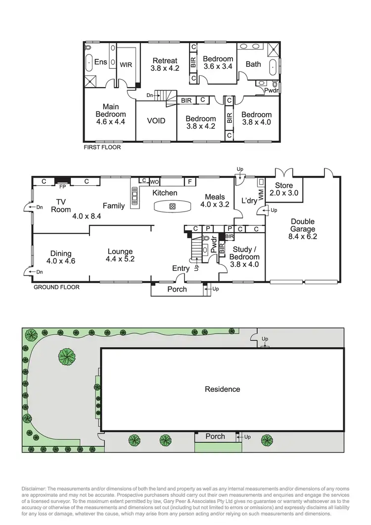 Floorplan of Homely house listing, 43 Bent Street, Caulfield South VIC 3162