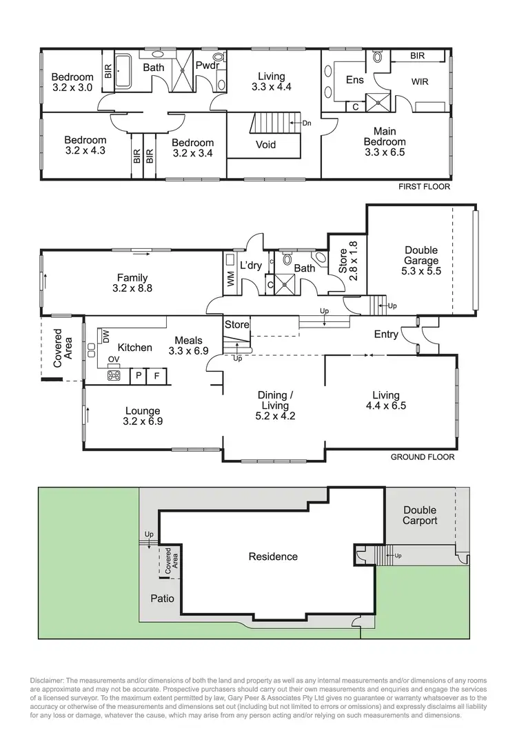 Floorplan of Homely house listing, 3 Seach Street, Caulfield South VIC 3162