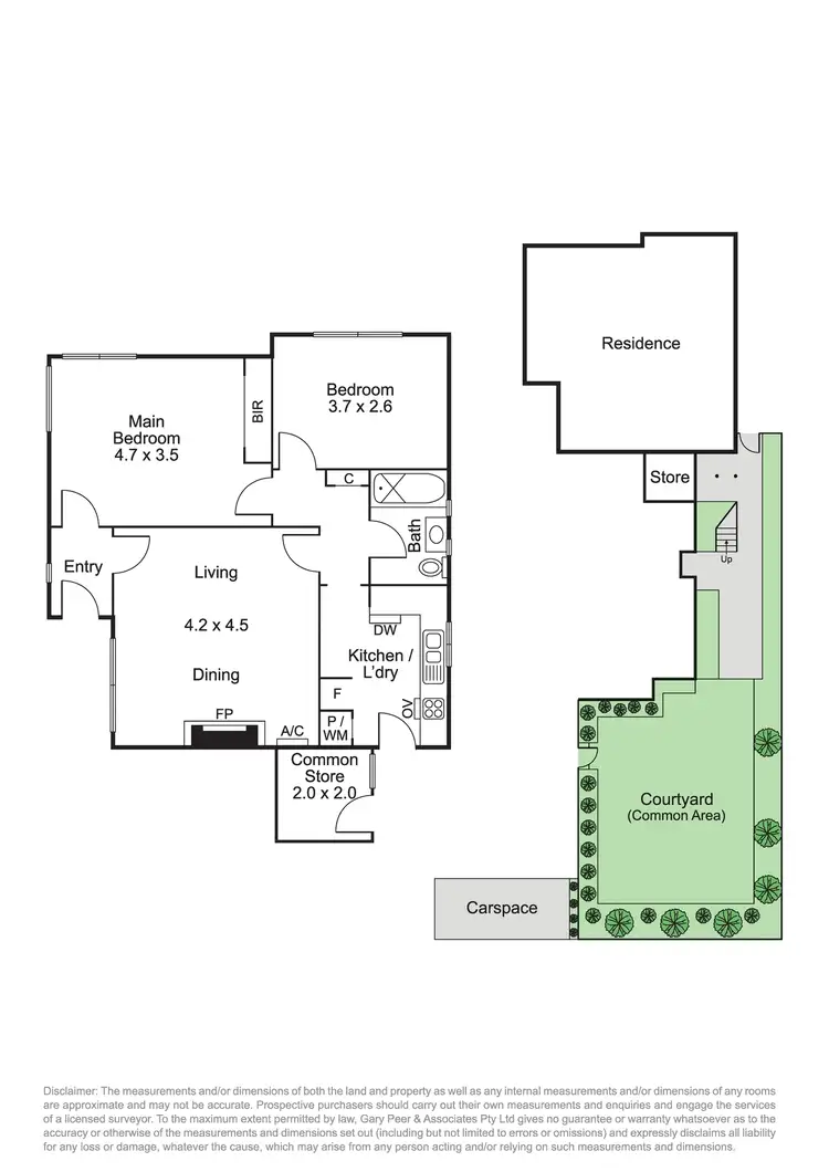 Floorplan of Homely apartment listing, 1/18 Shelley Street, Elwood VIC 3184