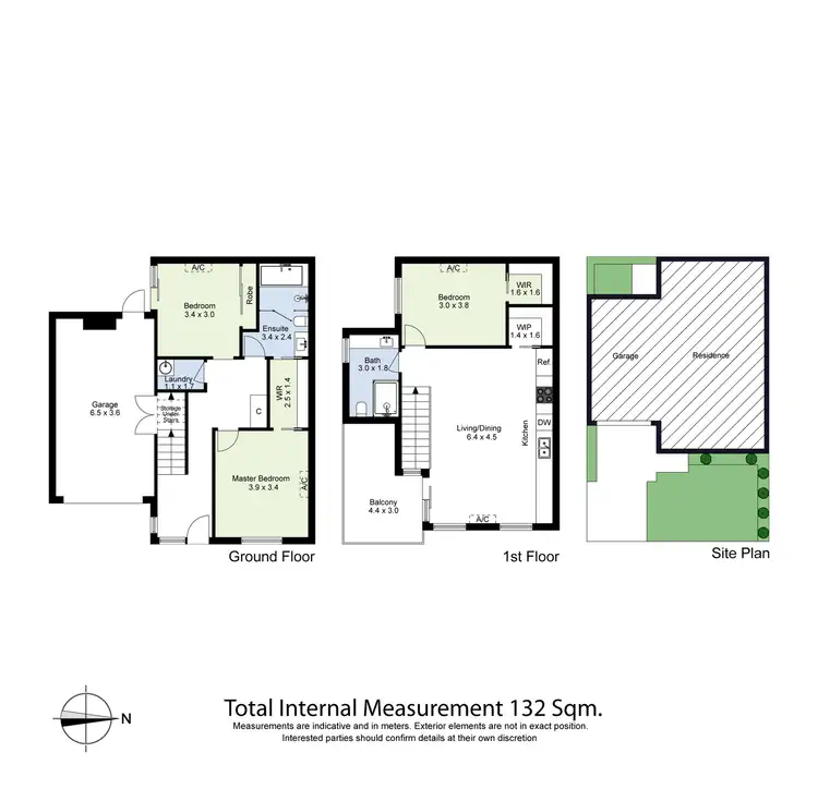 Floorplan of Homely townhouse listing, 26 Elphinstone Street, West Footscray VIC 3012