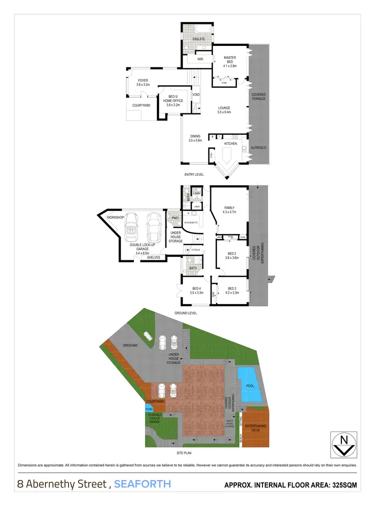 Floorplan of Homely house listing, 8 Abernethy Street, Seaforth NSW 2092
