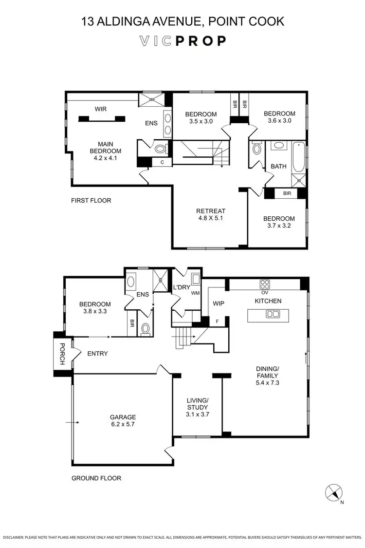 Floorplan of Homely house listing, 13 Aldinga Avenue, Point Cook VIC 3030