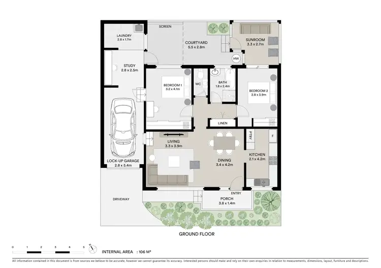 Floorplan of Homely villa listing, 5/122-124 Russell Avenue, Dolls Point NSW 2219