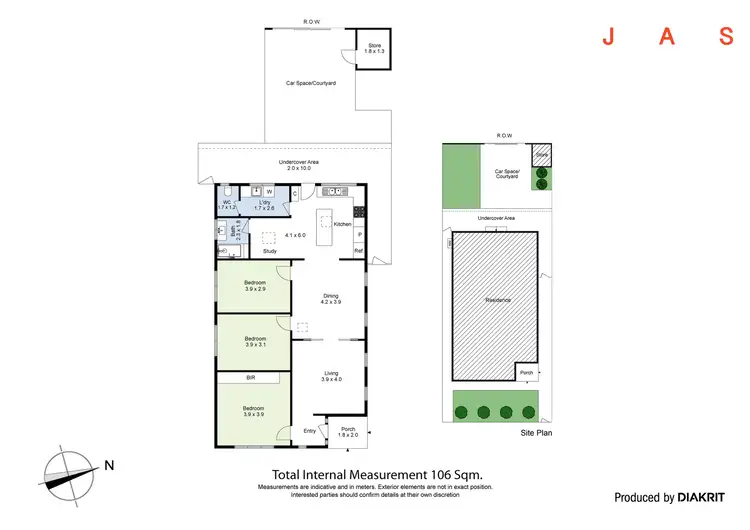 Floorplan of Homely house listing, 26 Queensville Street, Kingsville VIC 3012