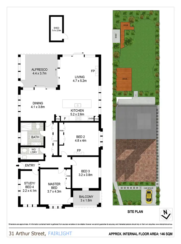 Floorplan of Homely house listing, 31 Arthur Street, Fairlight NSW 2094
