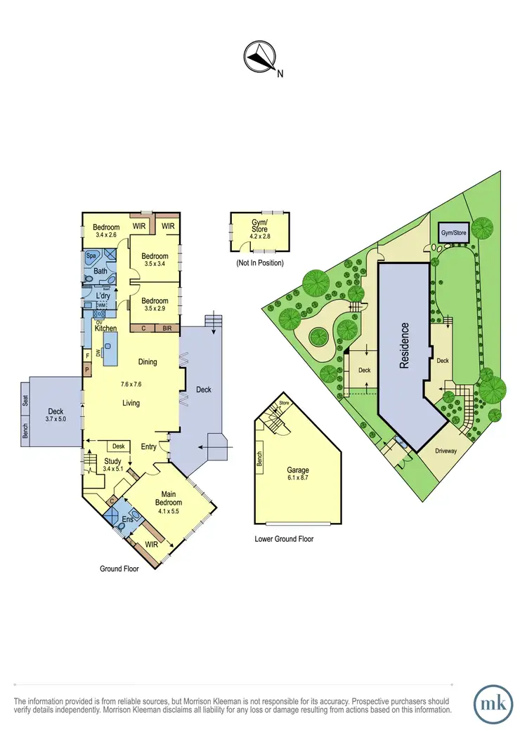 Floorplan of Homely house listing, 37-39 Sunnyside Crescent, Wattle Glen VIC 3096