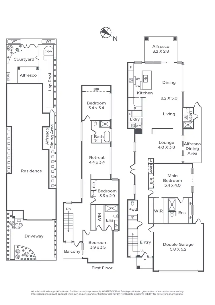 Floorplan of Homely house listing, 739 Hampton Street, Brighton VIC 3186