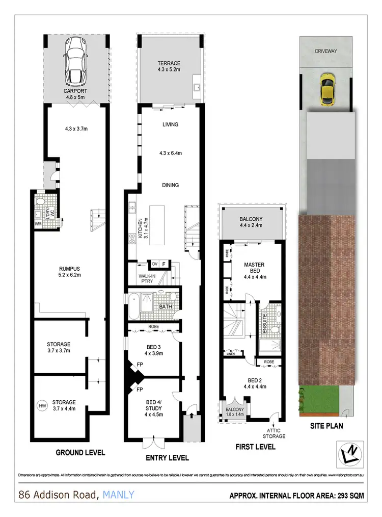 Floorplan of Homely house listing, 86 Addison Road, Manly NSW 2095