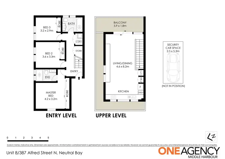 Floorplan of Homely apartment listing, 8/387 Alfred Street, Neutral Bay NSW 2089
