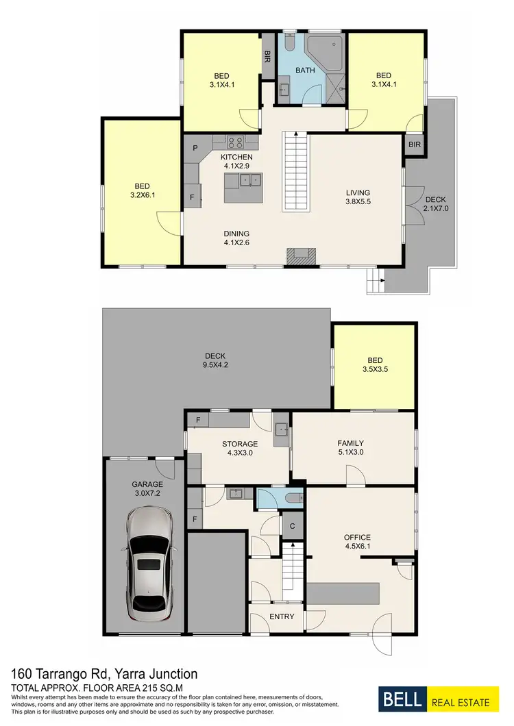 Floorplan of Homely house listing, 160 Tarrango Road, Yarra Junction VIC 3797