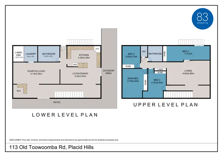 Floorplan of Homely house listing, 113 Old Toowoomba Road, Placid Hills QLD 4343