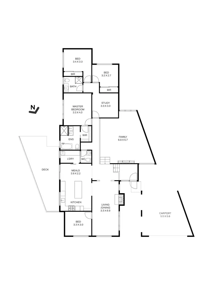 Floorplan of Homely house listing, 14 Jolimont Road, Forest Hill VIC 3131