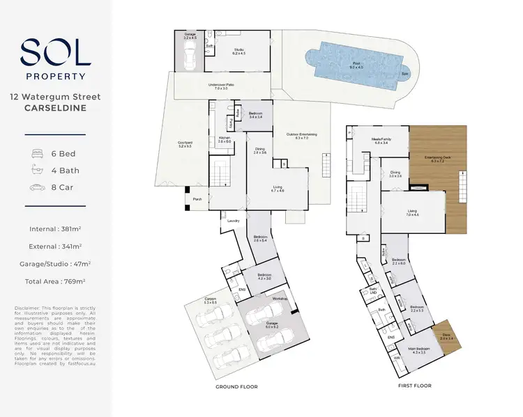 Floorplan of Homely house listing, 12 Watergum Street, Carseldine QLD 4034