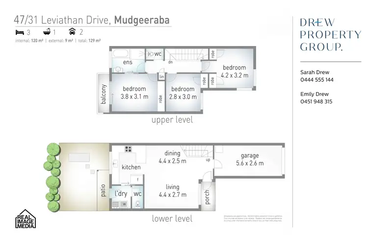 Floorplan of Homely townhouse listing, 47/31 Leviathan Drive, Mudgeeraba QLD 4213