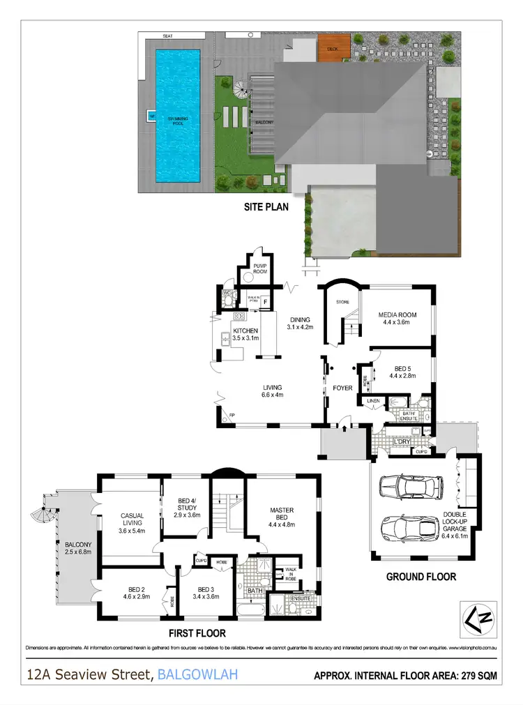Floorplan of Homely house listing, 12A Seaview Street, Balgowlah NSW 2093