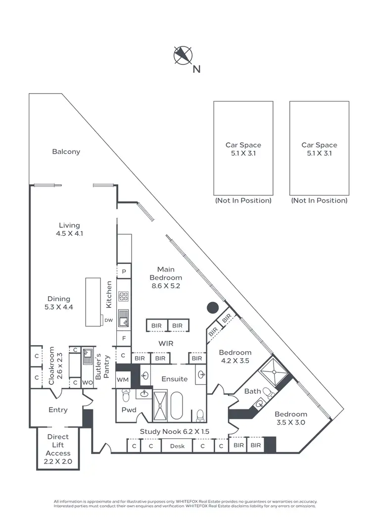 Floorplan of Homely apartment listing, 202A/14-16 The Esplanade, St Kilda VIC 3182