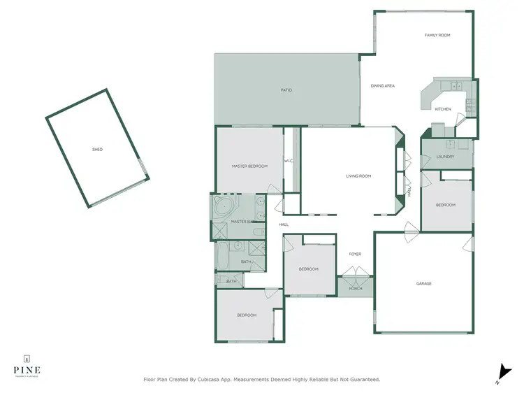 Floorplan of Homely house listing, 9 Bowerbird Place, Landsborough QLD 4550