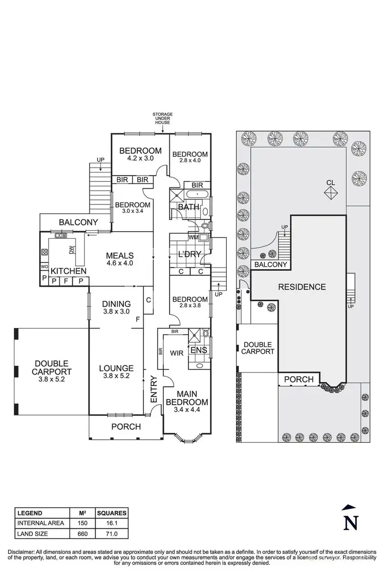 Floorplan of Homely house listing, 11 Viscount Drive, Doncaster VIC 3108