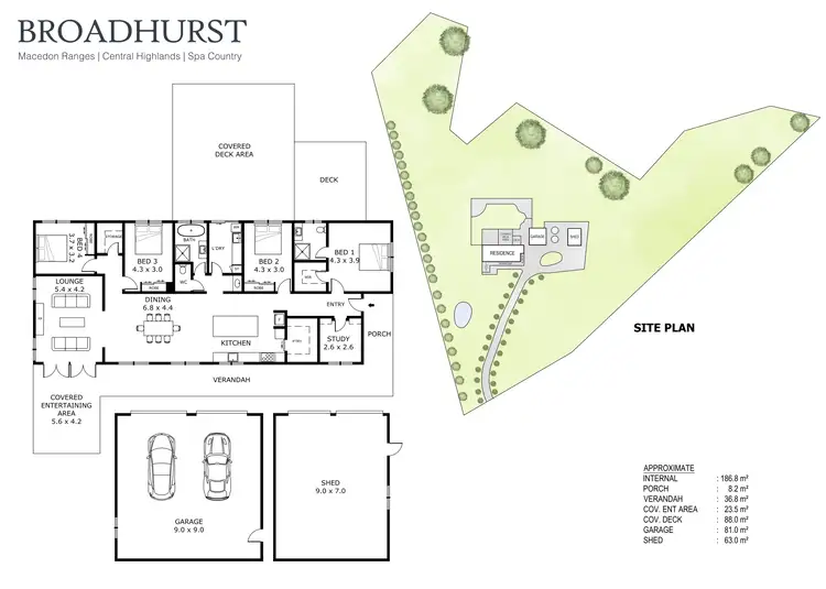 Floorplan of Homely house listing, 122 Trio Road, Kyneton VIC 3444