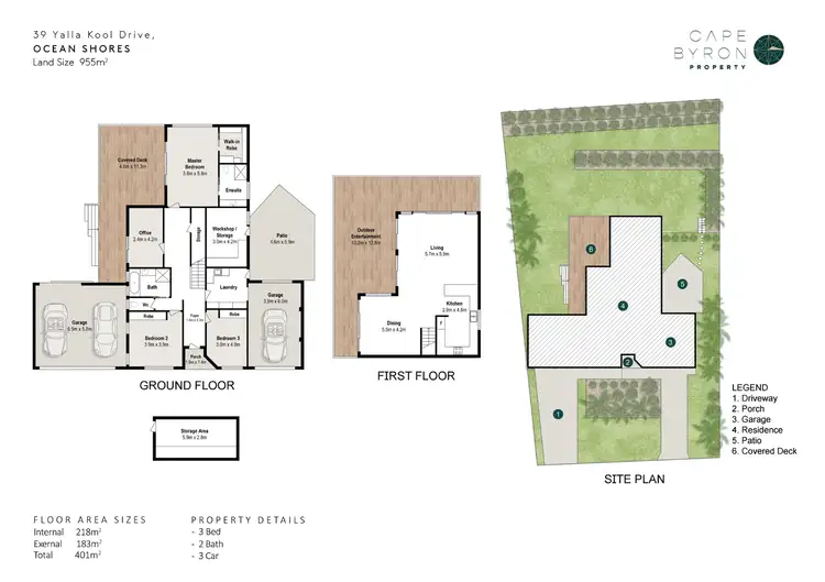 Floorplan of Homely house listing, 39 Yalla Kool Drive, Ocean Shores NSW 2483