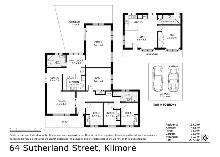 Floorplan of Homely house listing, 64 Sutherland Street, Kilmore VIC 3764