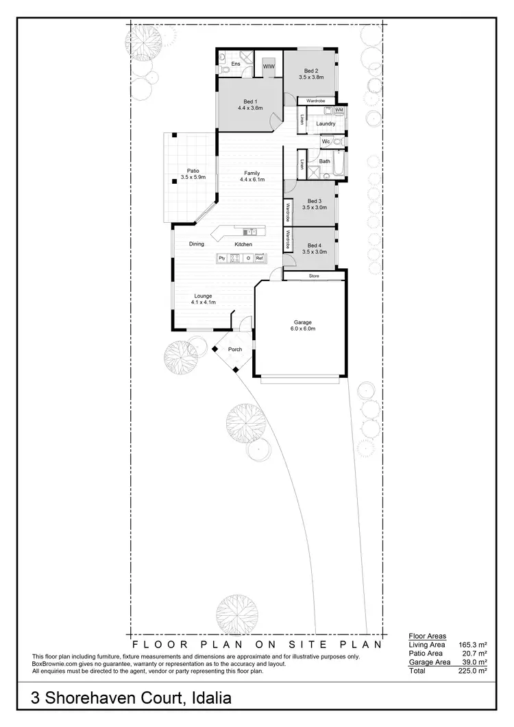 Floorplan of Homely house listing, 3 Shorehaven Court, Idalia QLD 4811